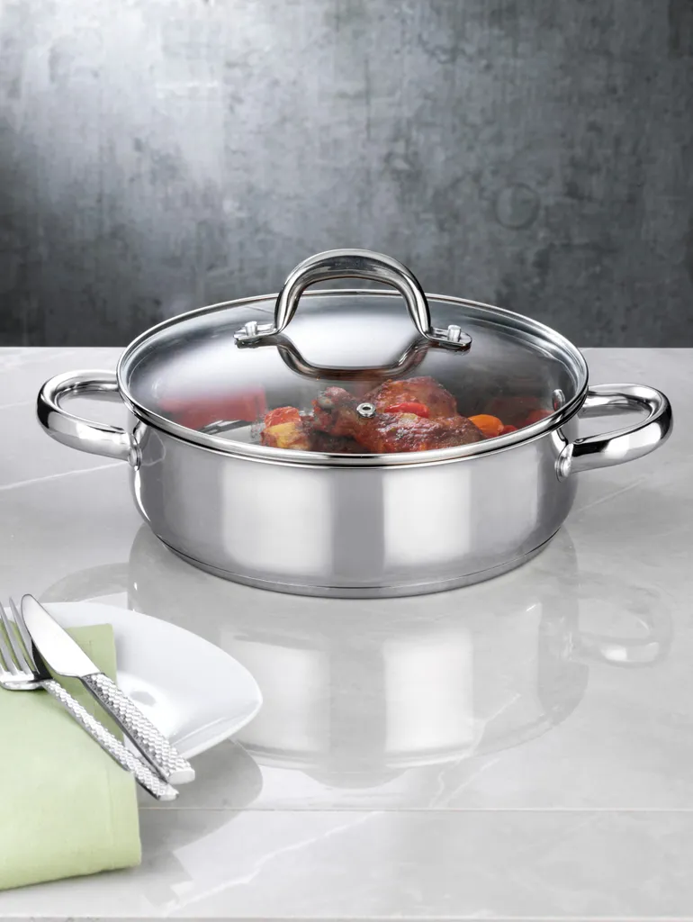 GSW Servierpfanne Montreal Mit Glasdeckel 24cm 6 GSW Servierpfanne Montreal Mit Glasdeckel 24cm – Bild 4