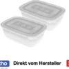 ROTHO Set Gefrierdosen 2 X 1.9 L FREEZE, Farbe:Transparent -Küchenwaren Geschäft 04910ceb4fe80dfa4cf34c1585f23f73