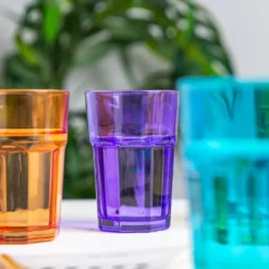 Rink Drink 6 Stück Farbige Gläser Highball-Set - Vibrant Multicolored Partei-Cocktail-Trinken Tumblers - 365ml - 6 Farben -Küchenwaren Geschäft 07dcd8533567f03614e623e64a2ddbf6
