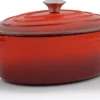 BBQ-Toro Gusseisen Cocotte | 4,3 L | Rot, Oval | Emaillierter Gusseisen Bräter 1 BBQ-Toro Gusseisen Cocotte | 4,3 L | Rot, Oval | Emaillierter Gusseisen Bräter -Küchenwaren Geschäft 0c8b5632f7373e4a2e732a302ac3e2ea