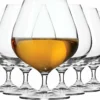 KROSNO Cognac-Gläser Cognacschwenker | Set Von 6 | 550 ML | Harmony Kollektion | Perfekt Für Zuhause, Restaurants Und Partys | Spülmaschinenfest -Küchenwaren Geschäft 0dca788769104368eb7750a5e0615da2