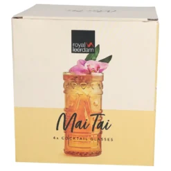 4x Mai Tai Glas 490 Ml Klarglas Cocktail-Kelch Tiki-Cocktail Rum-Longdrink Mai Tai Glass -Küchenwaren Geschäft 0e4a910fbc25ed64a001ee7e8e5991a7