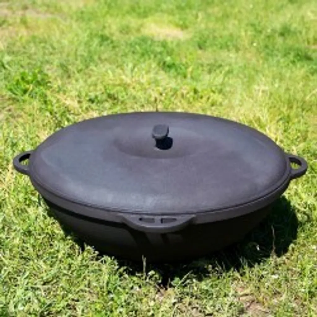 GUSSEISEN KAZAN 17 L (ASIATISCHE KASAN) Mit DECKEL, KESSEL, SYTON, 5 GUSSEISEN KAZAN 17 L (ASIATISCHE KASAN) Mit DECKEL, KESSEL, SYTON, – Bild 3