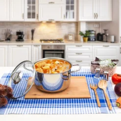 Serenk Modernist Collection Kochtopf, Schmortopf, Edelstahltopf, Universaltopf, Für Alle Herdarten, Auch Induktion, Unbeschichtet, Silber, Ø 20 Cm - 2,5 Liter 15 Serenk Modernist Collection Kochtopf, Schmortopf, Edelstahltopf, Universaltopf, Für Alle Herdarten, Auch Induktion, Unbeschichtet, Silber, Ø 20 Cm - 2,5 Liter -Küchenwaren Geschäft 1033259ae7f3065cc5e9e00ba291e2e9