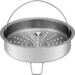 TEFAL Secure 5 Neo® 6,0 L Schnellkochtopf Mit Garkorb Und Dreifuß - Edelstahl - Alle Herdarten, Inklusive Induktionsherd, Gesund Und Schonend Kochen, Zeit- Und Energiesparend P2530738 -Küchenwaren Geschäft 123f1f2bc112704a5e37ad9e3c8d543a