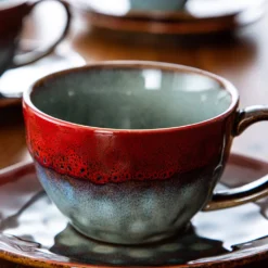 Vancasso Kaffeeservice »STARRY« 8-tlg Steinzeug Kaffeeset Mit Kaffeetasse, Untertasse -Küchenwaren Geschäft 12cb112a91b05a13e043e06a3f205c63