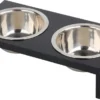 Pawise Futterstation Doppelnapf Deluxe Pet Diner Inkl. Edelstahlnäpfen A 200 Ml -Küchenwaren Geschäft 152307fc060c1775a1bdb3c481dfd632