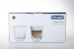 De'Longhi DeLonghi Cappuccino 2er Doppelwandiges Thermoglas -Küchenwaren Geschäft 16df8f44a6f893ae30f678087174b187