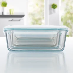 GOURMETmaxx Glas-Frischhaltedosen Klick-it 8-tlg. Frischhaltedosen 4er Set Glas Klick-It Gefrierdosen Lunchbox Brotdose Mikrowelle -Küchenwaren Geschäft 176ad49622b69736402005c21bd97522