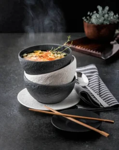 Villeroy & Boch Manufacture Rock Tafelservice 18-teilig Schwarz -Küchenwaren Geschäft 18acaec58d74304707a04cc07d0ac5f1