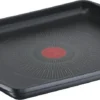 Tefal Robusto E2499844, Rechteckig, Allzweckpfanne, Schwarz, Titan, 250 °C, Aluminium-Guss -Küchenwaren Geschäft 1940c0a14e257aea045b59e8460da480