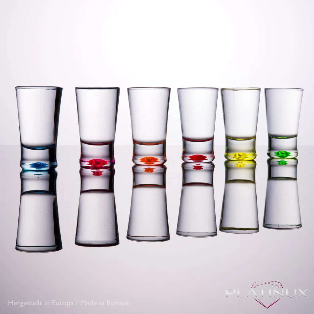 Shotgläser Set 6 Teilig Bunt Schnapsgläser 2,5cl Tequilagläser Wodkagläser Pinnchen 7 Shotgläser Set 6 Teilig Bunt Schnapsgläser 2,5cl Tequilagläser Wodkagläser Pinnchen – Bild 5
