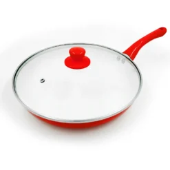 Pfannenset Keramik 5-tlg Bratpfannen Rot Neu -Küchenwaren Geschäft 1e08e2334a35c16fa776313be9a87718