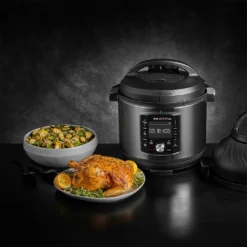 Instant Pot - Pro Crisp 11-in-1-Elektro-Multikocher – Schnellkochtopf, Heißluftfritteuse, Slow Cooker, Dampfgarer, Grill, Dörrgerät Und Sous-Vide-Maschine – Schwarzer Edelstahl,1500 W, 8L -Küchenwaren Geschäft 1edb96cf8025bd25ca4eba84fe1fc606