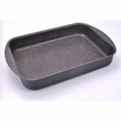 Moneta Etnea, Rechteckig, Aluminium, Stein, Schwarz