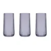 Pasabahce Nova Dunkle Longdrink Gläser 3er Set 360ml Grau Schwarz 420695 -Küchenwaren Geschäft 228059c80972b3647a124aa408657d87