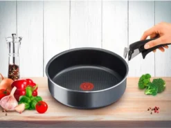 Tefal L2319102 Ingenio Elegance Schmorpfanne Und Deckel Aluminium Schw -Küchenwaren Geschäft 228a5c6b4ef52292323f5553f30f1ef2