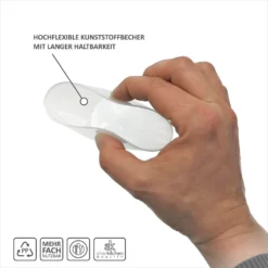 100 Schnapsgläser Aus Plastik, 4 Cl, Transparent, Mehrweg Shot Becher -Küchenwaren Geschäft 23036cab2602e5ef603f12d70021eab5