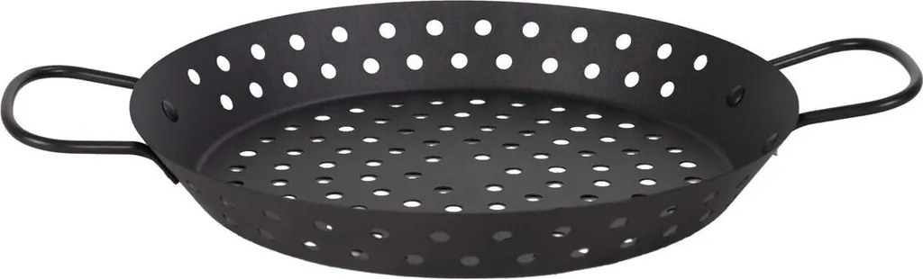 Jamie Oliver Grillpfanne - Antihaft - Mit Griffen - Spülmaschinenfest - Ø 30cm - Kohlenstoffstahl 8 Jamie Oliver Grillpfanne - Antihaft - Mit Griffen - Spülmaschinenfest - Ø 30cm - Kohlenstoffstahl – Bild 6