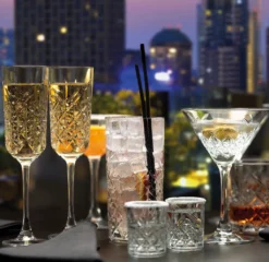 Pasabahce Timeless 520205 Longdrink Glas Wassergläser Kristall Design 4´er Set Transparent 365 Ml -Küchenwaren Geschäft 24329aac8c6768fd3daf826b76a41fec