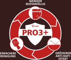 BBQ-Toro Ultimate PRO3+ Pfannen Set, 3-teilig, Gusseisen Bratpfanne, Steakpfanne -Küchenwaren Geschäft 25c8b277af33865887046593ca33e0f4