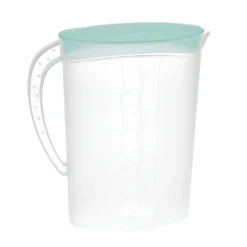 Premium Saftkanne, 2 Liter Fassungsvermögen, Mit Vielseitigem Deckel Und Integrierter Maßeinteilung Für Kalte Getränke Wie Saft, Eistee, Wasserkaraffe Aus Kunststoff -Küchenwaren Geschäft 2614f287ec4bfab9d68081db46ec4cd0