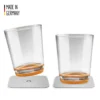 SILWY - 2 X Trinkbecher Mit Magnetboden - Hub Orange - Inkl. 2 Nano-Gel-Pads - 0,25l -Küchenwaren Geschäft 271fabf28ab7f6e7373c45587c58527f