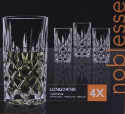 Nachtmann 0089208-0 Noblesse Longdrinkbecher, 375 Ml, 14,8 Cm, Klar (4er Pack) -Küchenwaren Geschäft 277c7fb21284a20da440ce35baba68ed