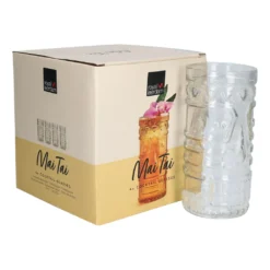 4x Mai Tai Glas 490 Ml Klarglas Cocktail-Kelch Tiki-Cocktail Rum-Longdrink Mai Tai Glass -Küchenwaren Geschäft 28f947a8079246aff7ad82d41990794f