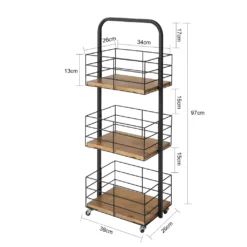 SoBuy NSR06-N Rollregal Mit 3 Körben Bad Wagen Badregal Küchenregal Rollbar Standregal Mit Griff Rollwagen Metall 15 SoBuy NSR06-N Rollregal Mit 3 Körben Bad Wagen Badregal Küchenregal Rollbar Standregal Mit Griff Rollwagen Metall -Küchenwaren Geschäft 29815b92f7da44b957e51e8ca16280cc