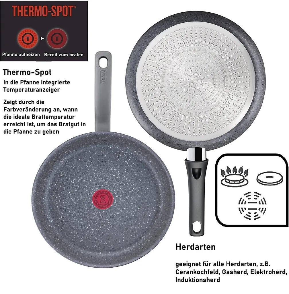Tefal G13411 Cook Healthy Pfannenset Induktion 6 Tlg, Hohe Wokpfanne Mit Deckel 28cm, Pfanne 30 Cm + 24cm, Alle Herdarten, Spülmaschinenfest, Antihaft-beschichtet, Wok & Bratpfanne Set 4 Tefal G13411 Cook Healthy Pfannenset Induktion 6 Tlg, Hohe Wokpfanne Mit Deckel 28cm, Pfanne 30 Cm + 24cm, Alle Herdarten, Spülmaschinenfest, Antihaft-beschichtet, Wok & Bratpfanne Set – Bild 2