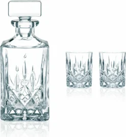 Nachtmann 0091899-0 Noblesse Whisky-Set, 1 X Karaffe/Dekanter + 2 X Whisky-Becher, Klar (1 Set) -Küchenwaren Geschäft 2b7d373b502ef8bf748a40887915f952