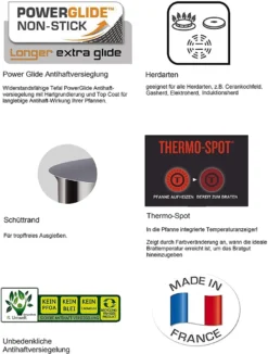 Tefal C55654 PROGRADE Topfset Pfannenset Induktion 8 TLG, UVP 299€, Für Alle Herdarten, Antihaft Pfannen 26 Cm + 30 Cm, Topf 24cm, Stieltopf 20 Cm + 18 Cm, Spülmaschinenfest 12 Tefal C55654 PROGRADE Topfset Pfannenset Induktion 8 TLG, UVP 299€, Für Alle Herdarten, Antihaft Pfannen 26 Cm + 30 Cm, Topf 24cm, Stieltopf 20 Cm + 18 Cm, Spülmaschinenfest -Küchenwaren Geschäft 35c59e368b006f794886c5511e460e33