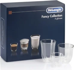 De'Longhi Delonghi Fancy Box 6er Set Thermo Gläser DLSC302 (1er Pack) -Küchenwaren Geschäft 370fcb6878750ac00bd33525987974a1