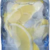 APS Glaskaraffe -ICEBLUE- /// Ø 8 Cm, H: 30 Cm, 0,8 Liter /// Glas, Blau, Silikon /// 10723 -Küchenwaren Geschäft 37a395aed24fe9c7714439fc79f14213