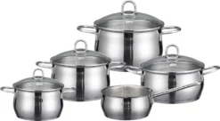 ELO Topfset Platin 5 Teilig; Edelstahl; 90516