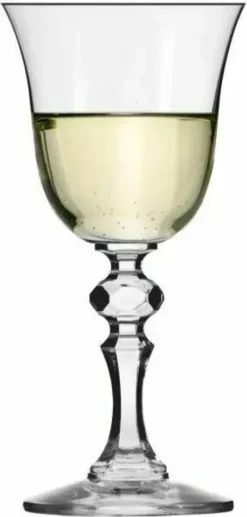 KROSNO Weiß-Weinglas | Set Von 6 | 150 ML | Krista Kollektion | Kristallglas | Weißweingläser | Perfekt Für Zuhause, Restaurants Und Partys | Spülmaschinenfest -Küchenwaren Geschäft 3b43760ab4c278dae9dfa12167c4b450