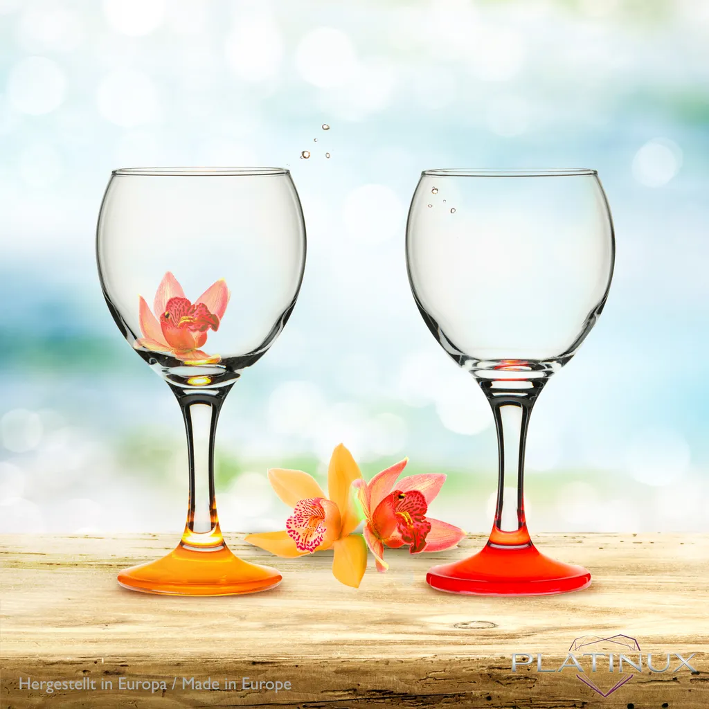 Trinkgläser Bunt Aus Glas Weingläser Mit Buntem Stiel 220ml Set 6-Teilig Getränkeglas Wasserglas Weißweingläser 4 Trinkgläser Bunt Aus Glas Weingläser Mit Buntem Stiel 220ml Set 6-Teilig Getränkeglas Wasserglas Weißweingläser – Bild 2