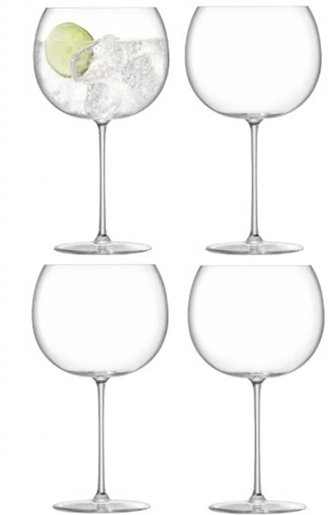 LSA Bargläser Borough 680 Ml Glas Transparent 4-tlg 3 LSA Bargläser Borough 680 Ml Glas Transparent 4-tlg