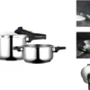 Schnellkochtopf Express-Töpfe FAGOR Ø 22 Cm 2 Stücke -Küchenwaren Geschäft 3ce8c5102ca351e85605d378e3f21f53