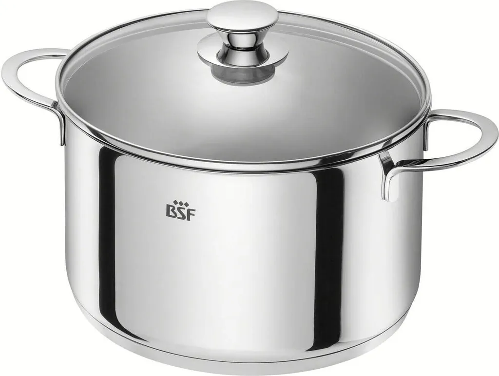 BSF Kochgeschirr-Set Bordeaux 5 Tlg. Mit Stielkasserolle 5 BSF Kochgeschirr-Set Bordeaux 5 Tlg. Mit Stielkasserolle – Bild 3