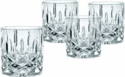 Nachtmann 98857 Noblesse Whiskybecher 245ml, Kristallglas, Transparent (4er Pack) -Küchenwaren Geschäft 3d696d845f9c03a7dde82da0231217b2