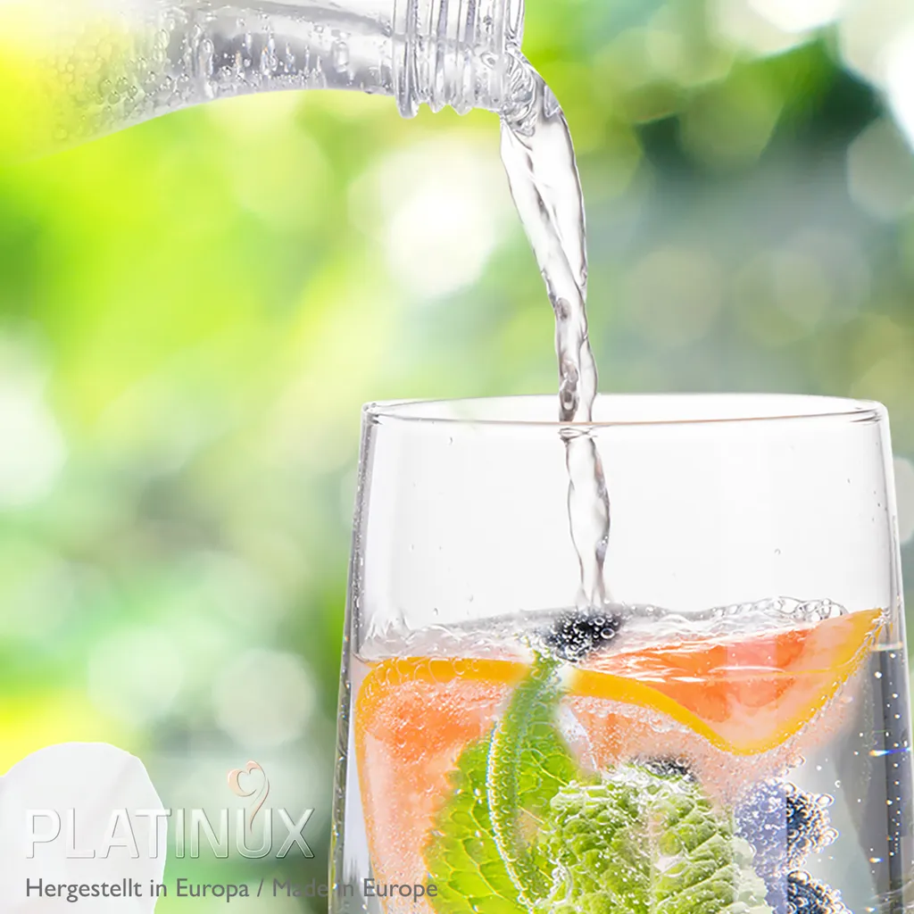 Elegante Trinkgläser 360ml (max. 440ml) Set 6 Teilig Wassergläser Saftgläser 8 Elegante Trinkgläser 360ml (max. 440ml) Set 6 Teilig Wassergläser Saftgläser – Bild 6