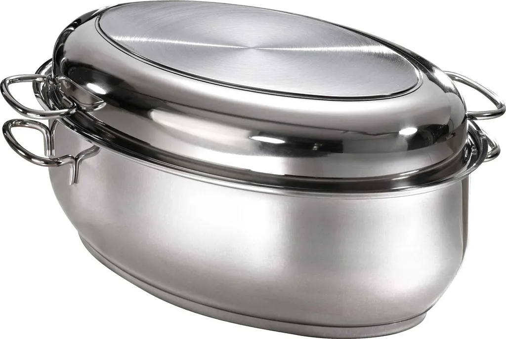 GSW Edelstahlbräter Edelstahl 38cm 12 GSW Edelstahlbräter Edelstahl 38cm – Bild 10