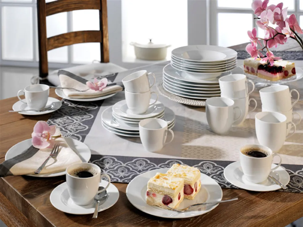 Friesland Kombi-Service 36 Tlg. La Belle Weiß 4 Friesland Kombi-Service 36 Tlg. La Belle Weiß – Bild 2