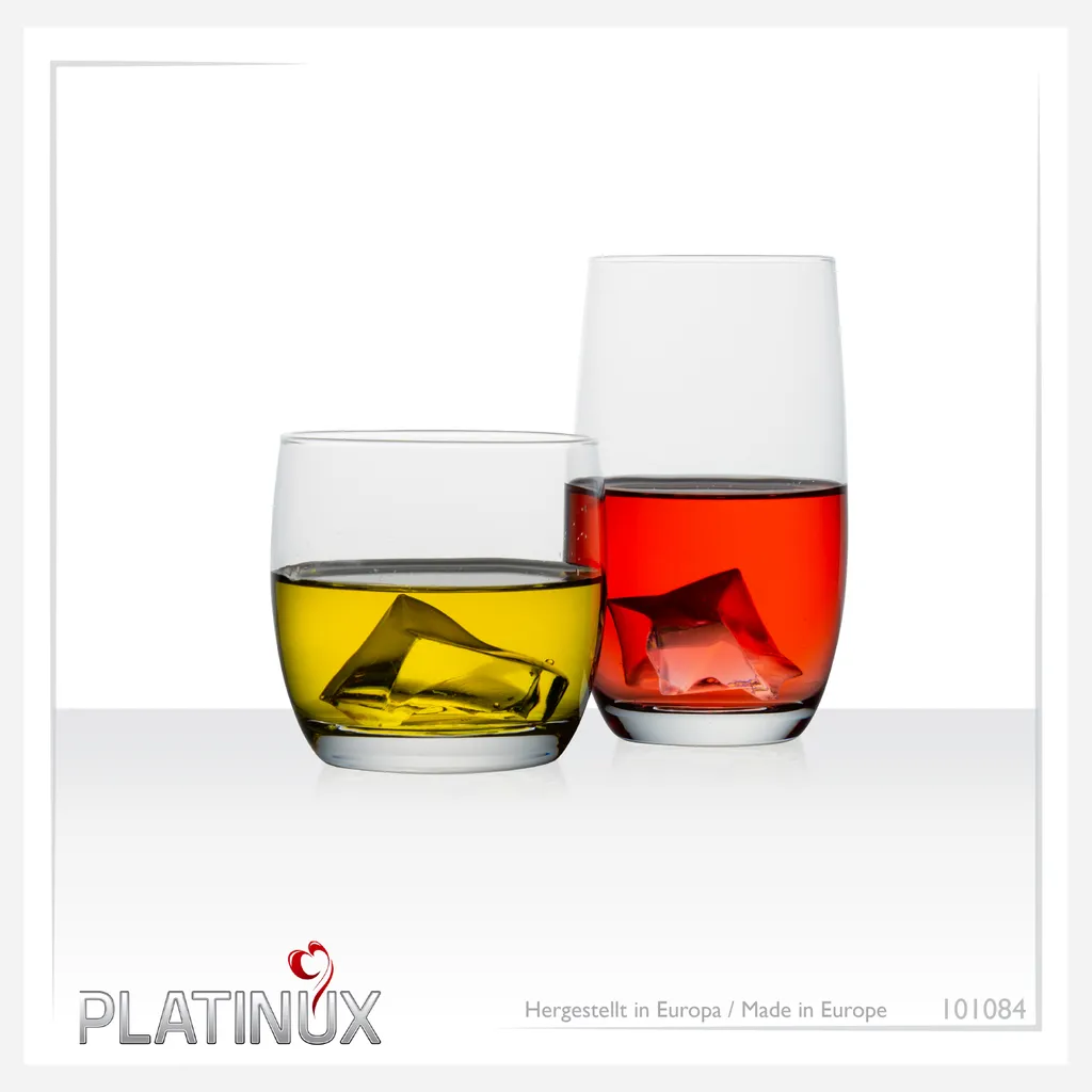 Elegante Trinkgläser 360ml (max. 440ml) Set 6 Teilig Wassergläser Saftgläser 7 Elegante Trinkgläser 360ml (max. 440ml) Set 6 Teilig Wassergläser Saftgläser – Bild 5