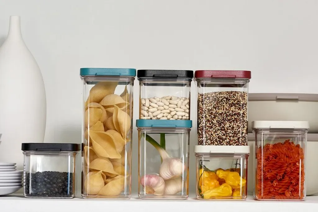 Mepal - Omnia Vorratsdose 3-teiliges Set - Küchenorganizer & Aufbewahrungsbox Mit Deckel - 700, 1100 & 2000 Ml - Nordic Berry 7 Mepal - Omnia Vorratsdose 3-teiliges Set - Küchenorganizer & Aufbewahrungsbox Mit Deckel - 700, 1100 & 2000 Ml - Nordic Berry – Bild 5