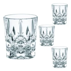 Nachtmann 100694 Noblesse Stamper Kristallglas, 55 Ml, H: 6,1 Cm, ø 5 Cm, Klar (4er Pack) -Küchenwaren Geschäft 413f97e15c6d09504b21e2c43a56ac53