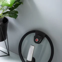 AMERCOOK Fresh Cooker Kochtopf Niederdrucktopf 24 Cm - Universal-Topf Für Alle Herdarten Kochtopf - Induktionsgeeigneter Kochtopf Energiespartopf - Kochtopf Vitaminschonend Schnellkochtopf Mit Ventil -Küchenwaren Geschäft 4279eba581ddc6cf8990e1f580332c99