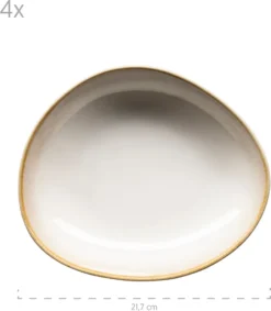 Mäser 931991 Kombiservice La Sinfonia Für 4 Personen, Steinzeug, Beige/creme-weiß (1 Set, 16-teilig) -Küchenwaren Geschäft 4306d5e027dff645026e89d2877efae0